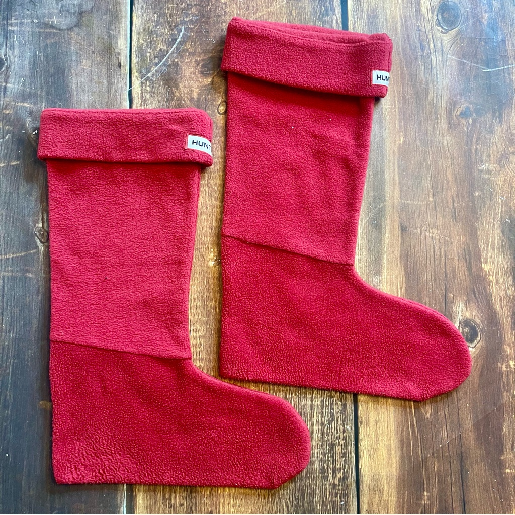 Hunter Boot Inserts. Red.